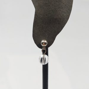 Vuorikristalli korvakorut