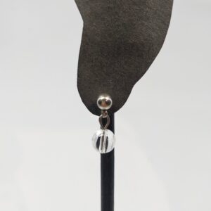 Vuorikristalli korvakorut