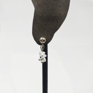 Vuorikristalli korvakorut