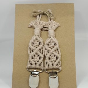 Makramee pyyheripustin