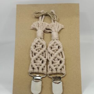 Makramee pyyheripustin