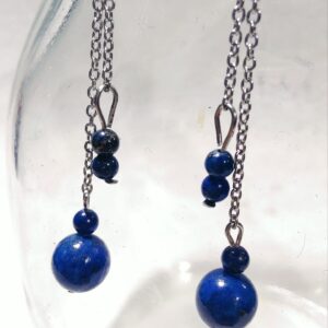 Lapis lazuli korvakorut