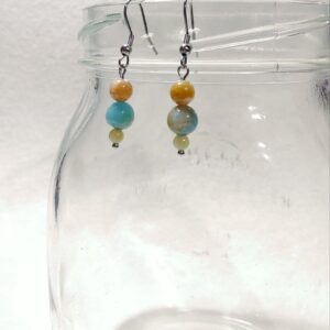 Amazoniitti korvakorut