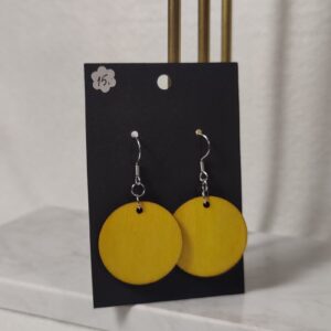 Pyäree – vanerikorvakoru (midi 3 cm), eri värejä